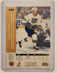 Back Of Card | Chris Pronger Hockey Cards 1994 Upper Deck SP Insert