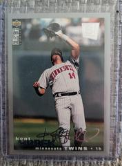Kent Hrbek [Silver Signature] Baseball Cards 1995 Collector's Choice Se Prices