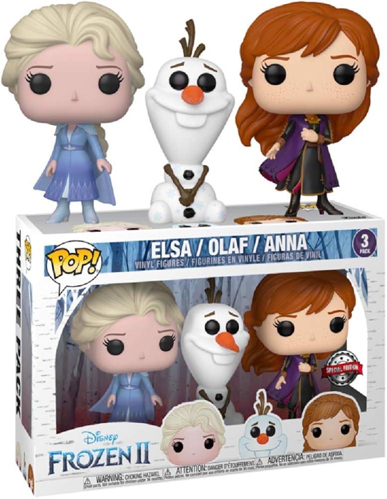 Anna, Elsa, Olaf Funko POP Disney