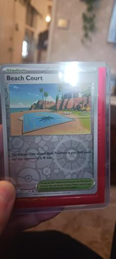 Beach Court [Reverse Holo] #167 photo