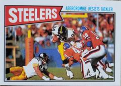 Steelers Team Leaders [Abercrombie Resists...] Football Cards 1987 Topps Prices