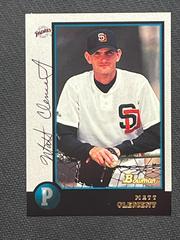 Matt Clement #188 Baseball Cards 1998 Bowman Prices