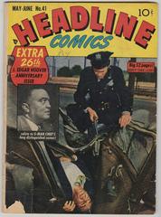 Headline Comics #41 (1950) Comic Books Headline Comics Prices