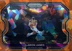 LeBron James [Orange Ice Prizm] Basketball Cards 2020 Panini Prizm Prices