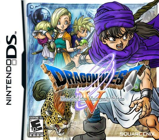 Dragon Quest V Hand of the Heavenly Bride Cover Art