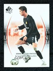 Cristiano Ronaldo Soccer Cards 2004 SP Authentic Manchester United Prices
