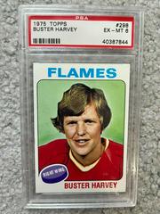 Buster Harvey #298 Hockey Cards 1975 Topps Prices