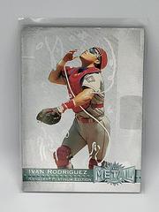 Ivan Rodriguez Baseball Cards 1996 Metal Universe Prices