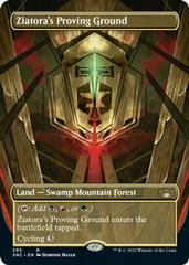 Ziatora's Proving Ground [Borderless Foil] Magic Streets of New Capenna Prices