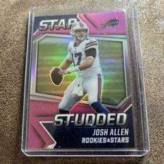 Josh Allen [Pink] Football Cards 2021 Panini Rookies and Stars Studded Prices