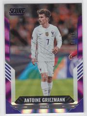 Antoine Griezmann [Purple Laser] Soccer Cards 2021 Panini Score FIFA Prices