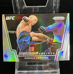 Donald Cerrone [Silver] Ufc Cards 2021 Panini Prizm UFC Knockout Artists Prices