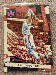 Paul George [Pink] Basketball Cards 2021 Panini Court Kings Prices