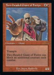 Two-Headed Giant of Foriys Magic 30th Anniversary Prices