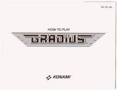 Gradius - Manual | Gradius NES
