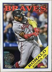 Ronald Acuna Jr. Baseball Cards 2023 Topps Silver Pack 1988 35th Anniversary Prices