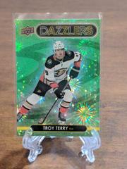Troy Terry [Green] Hockey Cards 2021 Upper Deck Dazzlers Prices