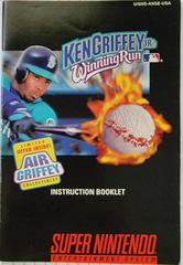 Manual  | Ken Griffey Jr's Winning Run Super Nintendo