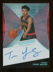 Trae Young [Infinite] Basketball Cards 2018 Panini Revolution Rookie Autographs Prices
