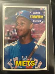 Darryl Strawberry [Hand Cut] Baseball Cards 1990 Baseball Cards Magazine Repli Cards Prices
