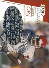 Andre Dyson [Red] #A13 Football Cards 2001 Sage Autographs Prices