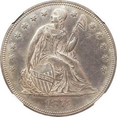 1873 [PROOF] Coins Seated Liberty Dollar Prices