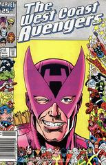 The West Coast Avengers [Newsstand] #14 (1986) Comic Books West Coast Avengers Prices
