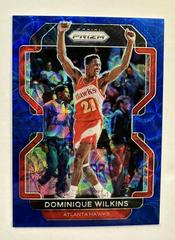 Dominique Wilkins [Blue Choice Prizm] Basketball Cards 2021 Panini Prizm Prices