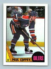 Paul Coffey Hockey Cards 1987 O-Pee-Chee Prices