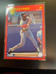 Julio Franco #36 Baseball Cards 1989 Score Superstars Prices