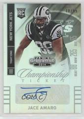 Jace Amaro [Seat Autograph Championship Ticket] Football Cards 2014 Panini Contenders Prices
