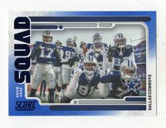 Dallas Cowboys [Showcase] Football Cards 2022 Panini Score Squad Prices