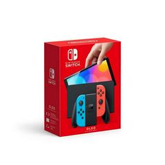 Nintendo Switch OLED with Blue and Red Joy-Con Nintendo Switch Prices