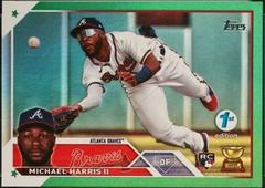 Michael Harris II [1st Edition Green] Baseball Cards 2023 Topps Prices