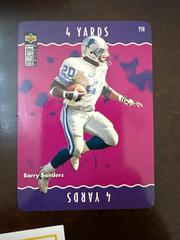 Barry Sanders #Y58 Football Cards 1996 Collector's Choice Update You Make the Play Prices