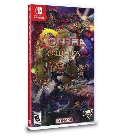 Contra Anniversary Collection Cover Art