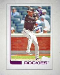 Carlos Gonzalez [Blackless] Baseball Cards 2017 Topps Archives Prices