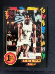 Robert McAdoo Basketball Cards 1991 Wild Card Prices