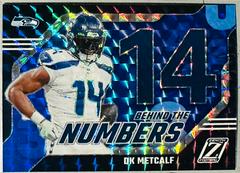 DK Metcalf [Blue] #8 Football Cards 2023 Panini Zenith Behind the Numbers Prices