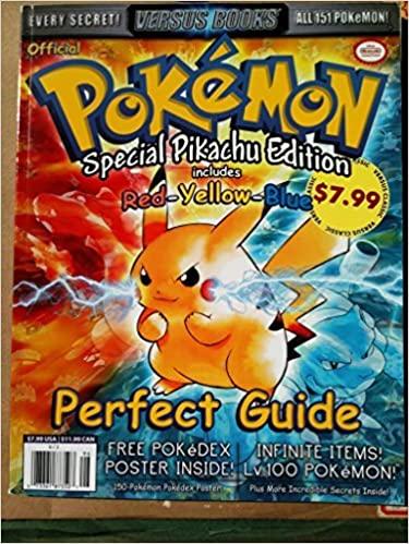 Pokemon Special Pikachu Edition Perfect Guide Strategy Guide