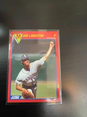 Mark Langston #67 Baseball Cards 1989 Score Superstars Prices