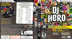 Slip Cover Scan By Canadian Brick Cafe | DJ Hero (game only) Playstation 3