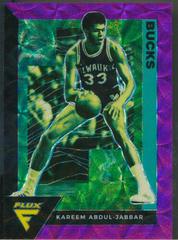 Kareem Abdul Jabbar [Purple Scope] Basketball Cards 2020 Panini Flux Prices