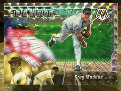 Greg Maddux [Mosaic] #FV4 Baseball Cards 2021 Panini Mosaic Field Vision Prices
