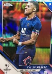 Kylian Mbappe [Blue Lava Refractor] #1 Soccer Cards 2021 Topps Chrome UEFA Champions League Prices