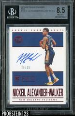 Nickeil Alexander Walker [Autograph Red] Basketball Cards 2019 Panini Encased Prices