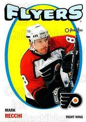 Mark Recchi [Heritage] Hockey Cards 2001 O Pee Chee Prices