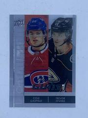 Cole Caufield, Trevor Zegras [Clear Cut] #250 Hockey Cards 2021 Upper Deck Prices