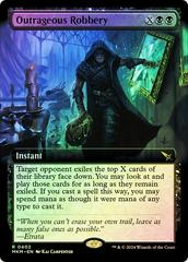 Outrageous Robbery [Extended Art Foil] #402 Magic Murders at Karlov Manor Prices