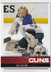 Jake Allen #244 Hockey Cards 2012 Upper Deck Prices